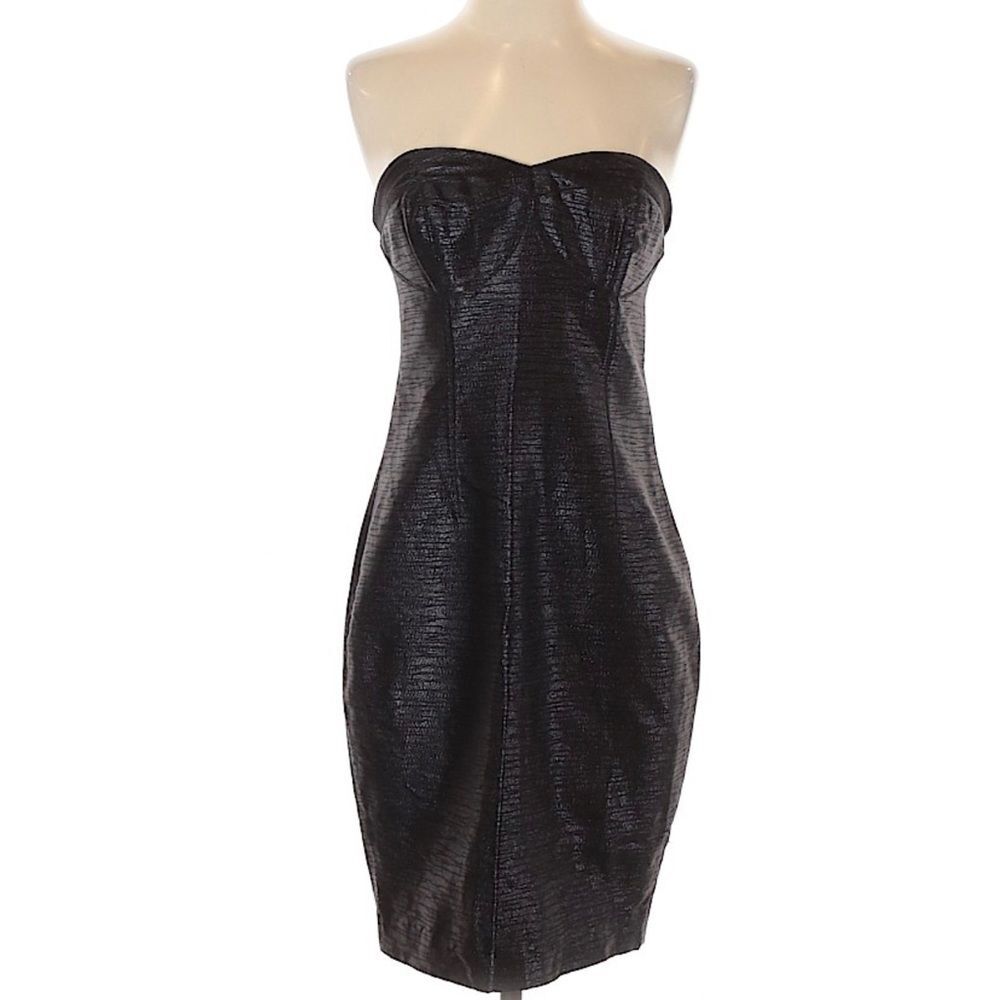 Tracy Reese Silk Strapless LBD
